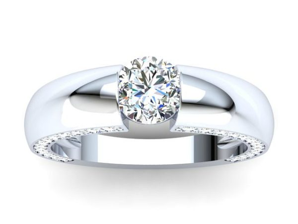 C063 Elya Diamond Engagement Ring