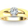 C063 Elya Diamond Engagement Ring In Yellow Gold