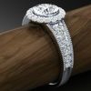 C077 Emilia Diamond Engagement Ring