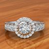 C077 Emilia Diamond Engagement Ring