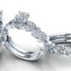C087 Enid Diamond Engagement Ring Group Shot