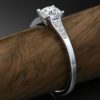 C133 Falecia Delicate Diamond Engagement Ring