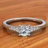 C133 Falecia Delicate Diamond Engagement Ring