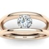 C138 Fanya Engagement Ring in Rose Gold
