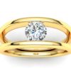 C138 Fanya Engagement Ring in Yellow Gold