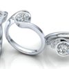 Finlee Bezel-Style Engagement Ring Multi-Angle