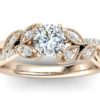 C198 Floretta Diamond Engagement Ring