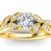 C198 Floretta Diamond Engagement Ring