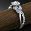 C198 Floretta Diamond Engagement Ring