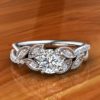 C198 Floretta Diamond Engagement Ring