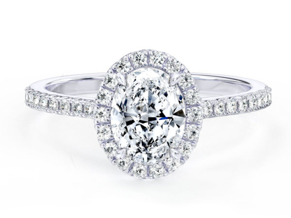 L0047 Franci Halo Diamond Engagement in White Gold 1200x900