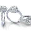 W004 Jacelyn Diamond Engagement Ring