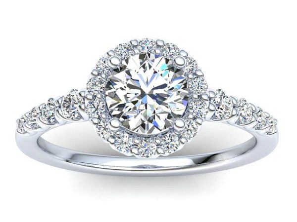 W004 Jacelyn Diamond Engagement Ring