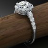 W004 Jacelyn Diamond Engagement Ring