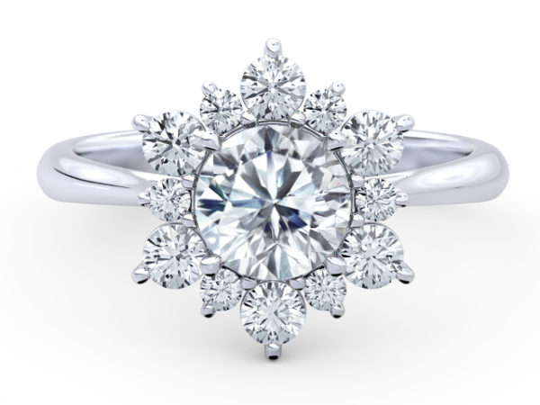 Ida Snowflake Engagement Ring Design
