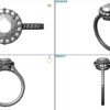 W048 Janielle Vintage Engagement Ring Design