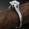 W031 Jamina Split Shank Diamond Ring.