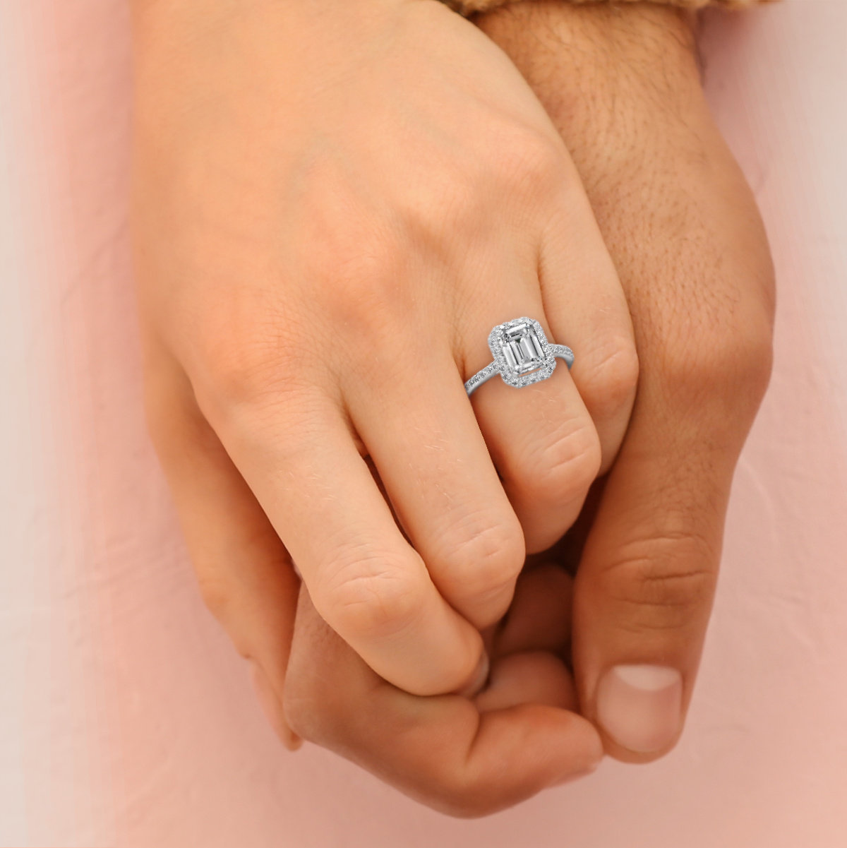 L0059 Jessica Halo Diamond Engagement Ring L0059 Jessica Halo Diamond Engagement Ring