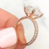 W132 Fenne Pave Oval Ring